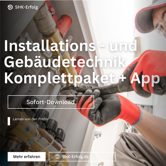 IGT-Prüfungs-Bundle – Lehrabschlussprüfung Installations- und Gebäudetechnik + LernApp